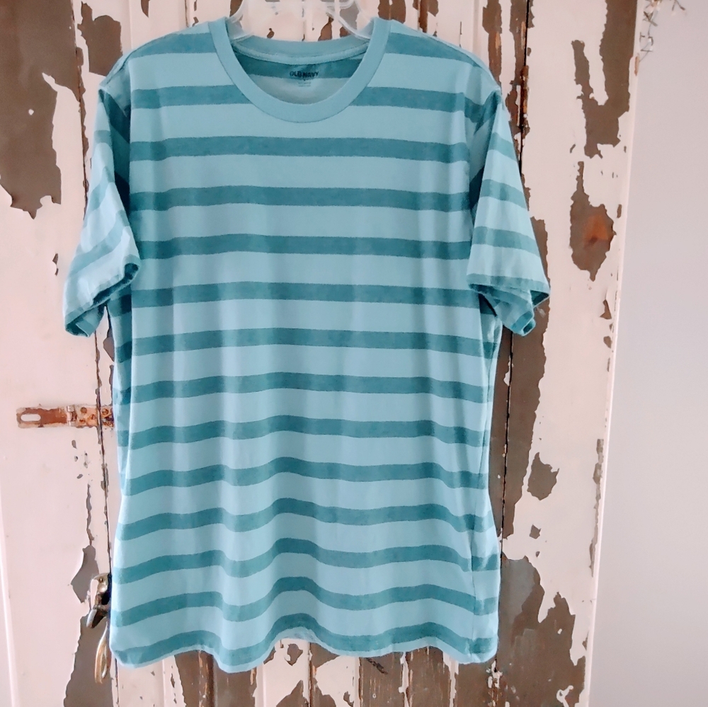 Old Navy Large, Blue Stripe